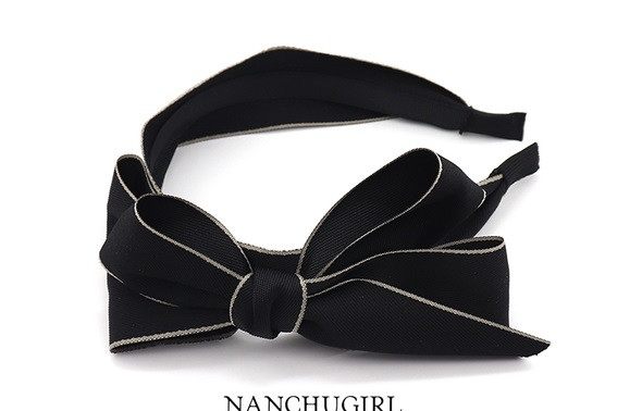 Banda de par de dama cu panglica in doua culori