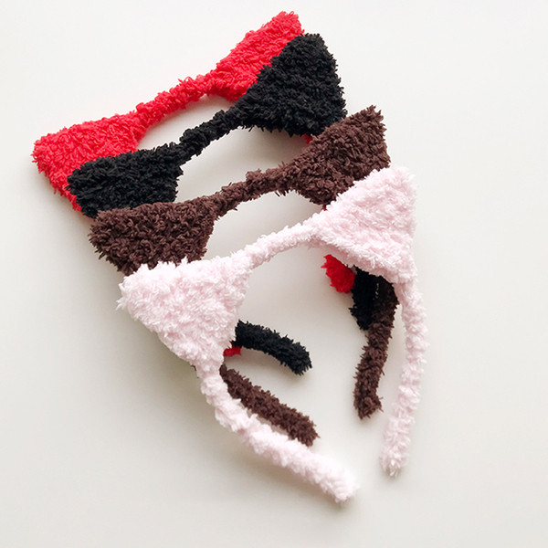 Σύγχρονο αξεσουάρ μαλλιών με αυτιά σε διάφορα χρώματα