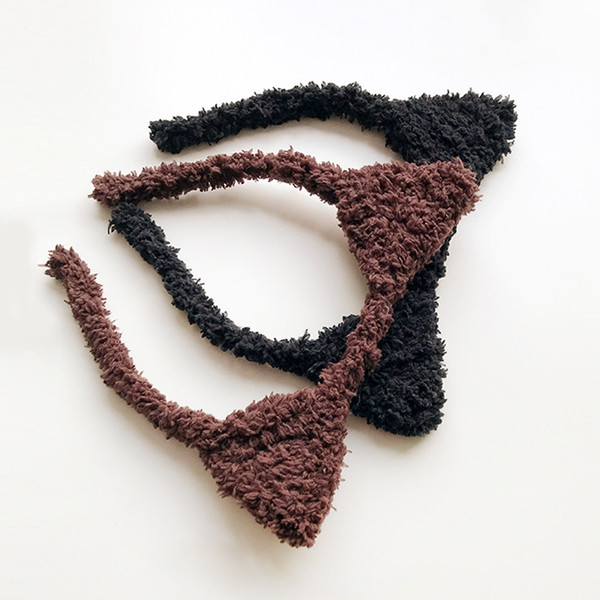 Σύγχρονο αξεσουάρ μαλλιών με αυτιά σε διάφορα χρώματα