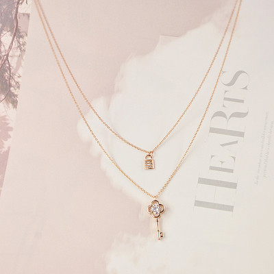 Colier blând de damă cu pietre