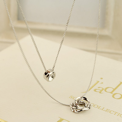 Colier blând de damă cu pietre