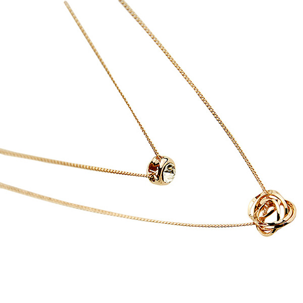 Colier blând de damă cu pietre