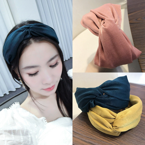 Banda de păr de femei modernă în mai multe culori