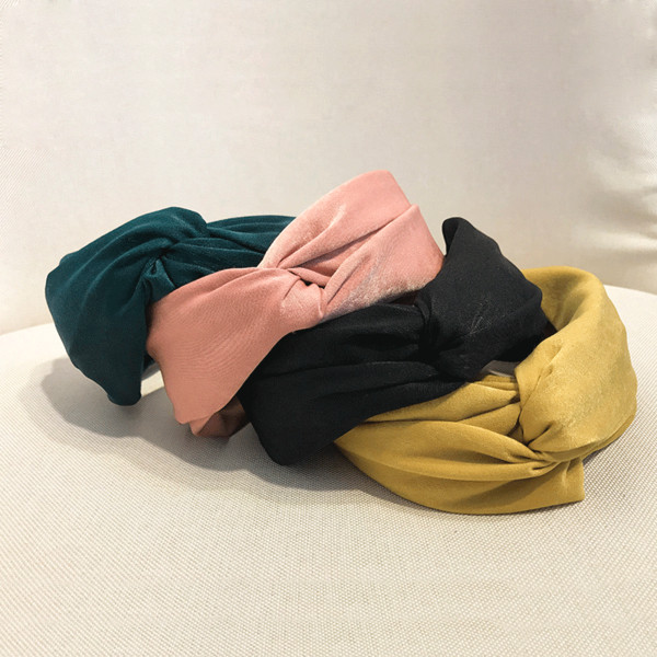 Banda de păr de femei modernă în mai multe culori