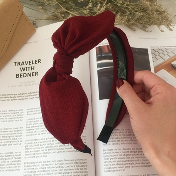 Κομψή διάδημα γυναικών με κορδέλα σε διάφορα χρώματα