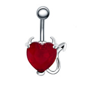 Cercel buric dama in 2 culori