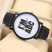 Ceas zilnic în două culori potrivit pentru bărbați și femei