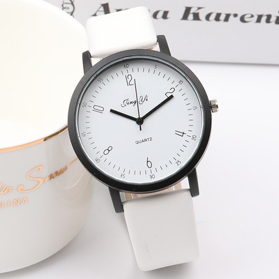 Ceas modern de dama cu curea din imitatie de piele