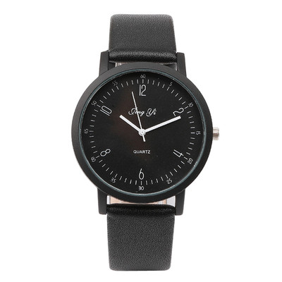 Ceas modern de dama cu curea din imitatie de piele