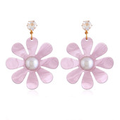 Γυναικεία σκουλαρίκια σε σχήμα λουλουδιού