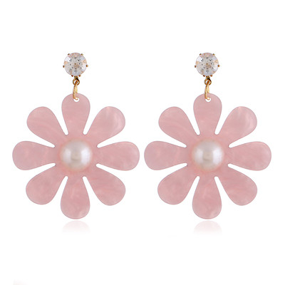 Γυναικεία σκουλαρίκια σε σχήμα λουλουδιού