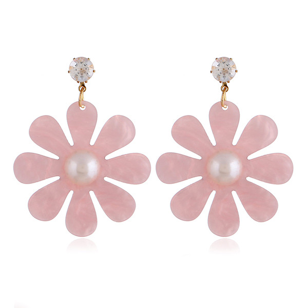 Γυναικεία σκουλαρίκια σε σχήμα λουλουδιού