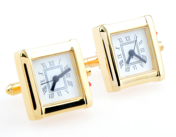 Butoni din ceas din aur și argint