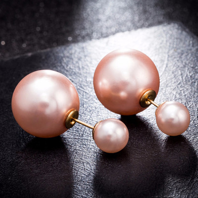 Μαργαριταρένια σκουλαρίκια σε διάφορα χρώματα