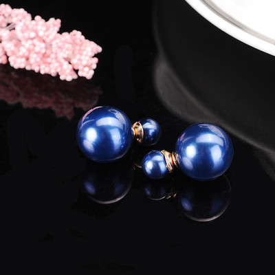 Μαργαριταρένια σκουλαρίκια σε διάφορα χρώματα