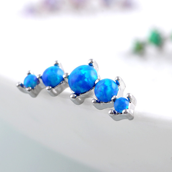 Ανοξείδωτο σκουλαρίκι  σε διάφορα χρώματα