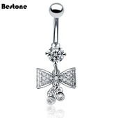 Cercel buric de dama cu panglica