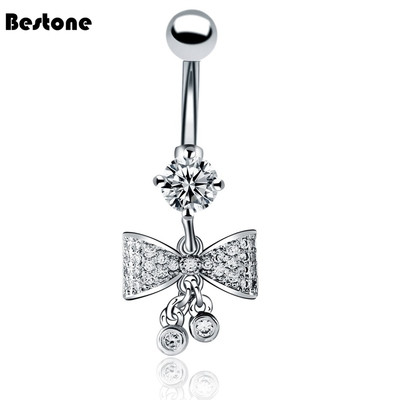 Cercel buric de dama cu panglica