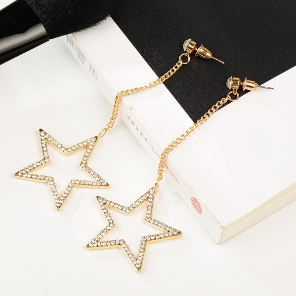 Σκουλαρίκια αστεριών για γυναίκες