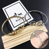 Γυναικείο απαλό βραχιόλι σε δύο αποχρώσεις