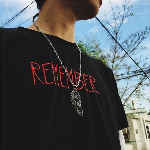 Ανδρικό κολιέ - Φτερά