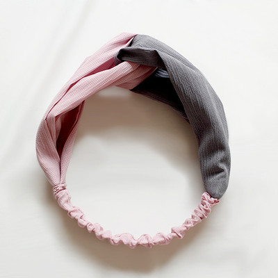 Banda de păr de damă din satin în mai multe culori