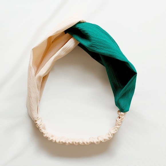 Banda de păr de damă din satin în mai multe culori