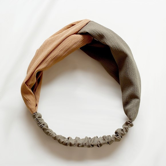 Banda de păr de damă din satin în mai multe culori