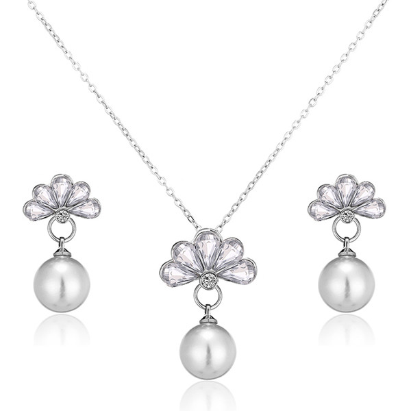 Set de colier și cercei de damă