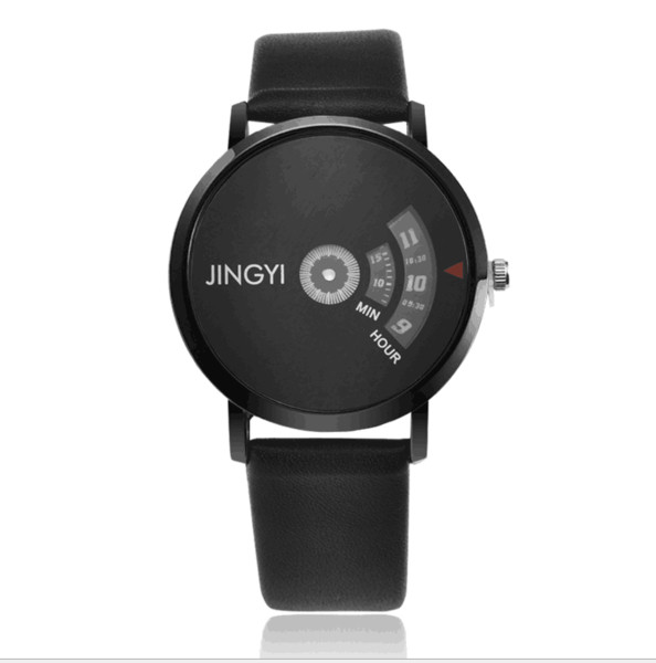 Ceas simplu în alb și negru în trei modele potrivite pentru femei și bărbați