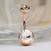 Γυναικεία σκουλαρίκια σε ροζ χρυσό