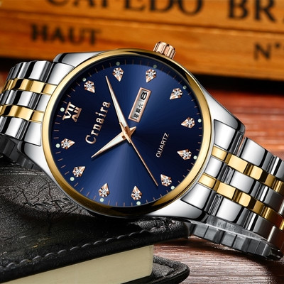 Ceas de bărbați stilat în trei modele