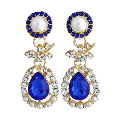 Cercei de dama cu pietre in mai multe culori