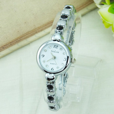 Γυναικείο ρολόι με χρωματιστές πέτρες