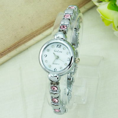 Γυναικείο ρολόι με χρωματιστές πέτρες