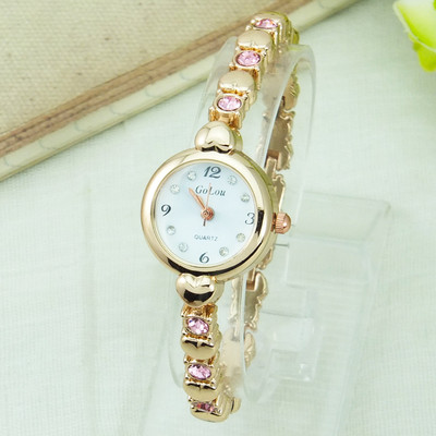 Γυναικείο ρολόι με χρωματιστές πέτρες