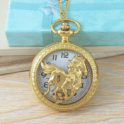 Ceas de buzunar pentru bărbați în două nuanțe