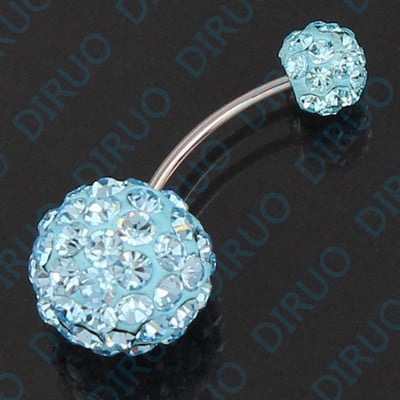 Cercel buric de dama cu pietre in 5 culori