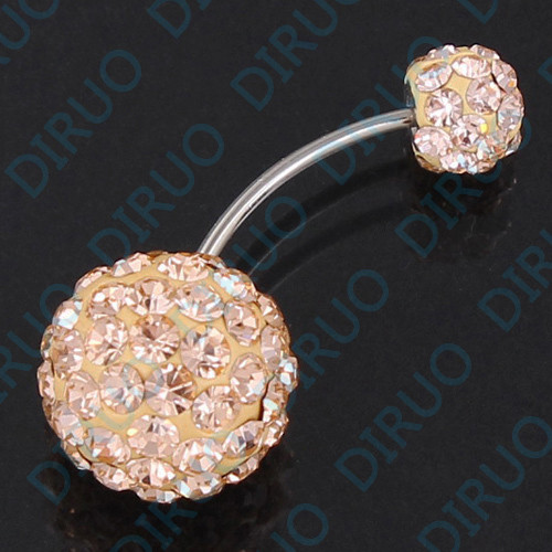 Cercel buric de dama cu pietre in 5 culori