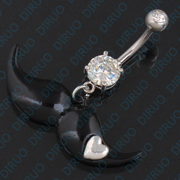 Cercel buric dama - 2 culori