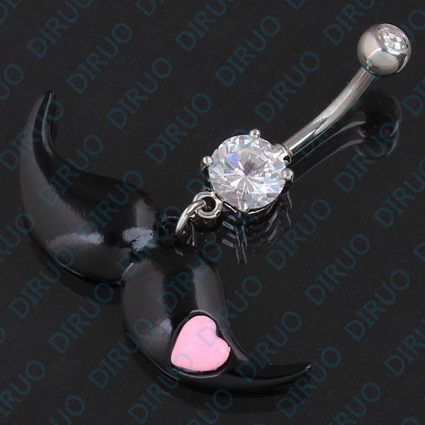 Cercel buric dama - 2 culori