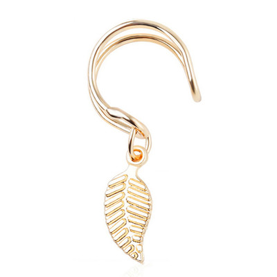 Cercel mic de dama in trei culori