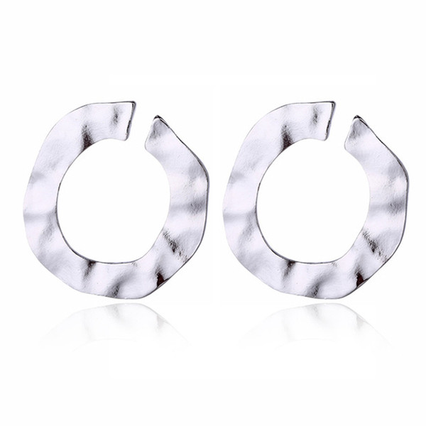 Cercei de dama in doua culori