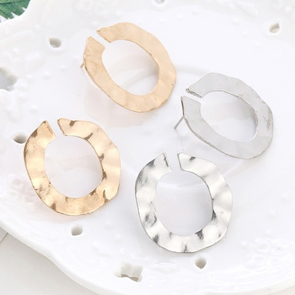 Cercei de dama in doua culori