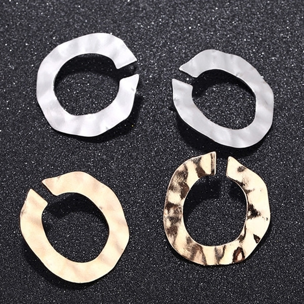 Cercei de dama in doua culori