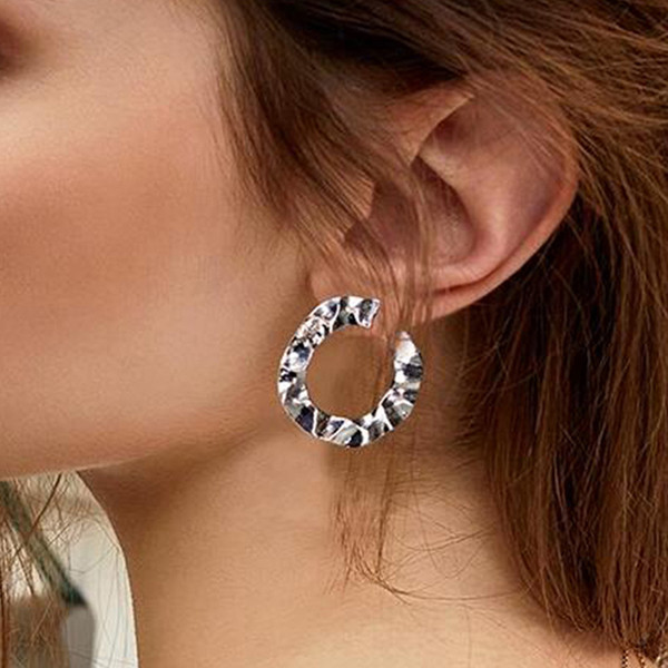 Cercei de dama in doua culori