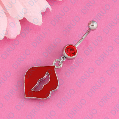 Cercel de dama model nou pentru buric in 2 culori