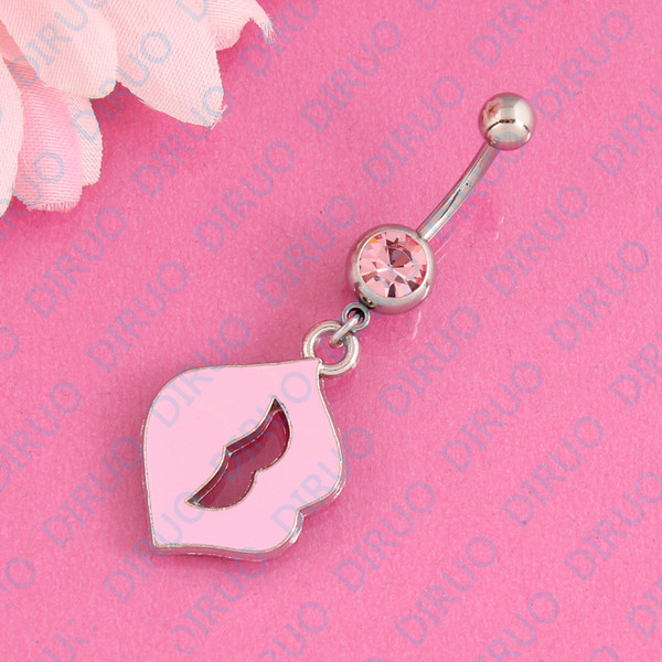 Cercel de dama model nou pentru buric in 2 culori