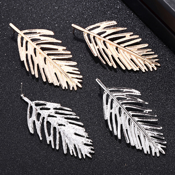 Cercei de dama in forma de frunza