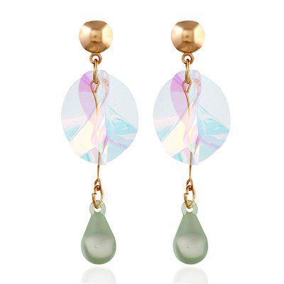 Cercei lungi de dama cu pietre